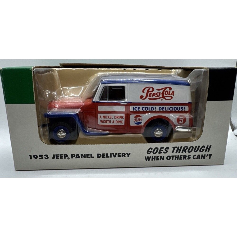 SpeCast Pepsi Cola 1953 Jeep Willys Panel Delivery Truck  Liberty Classics 1:25